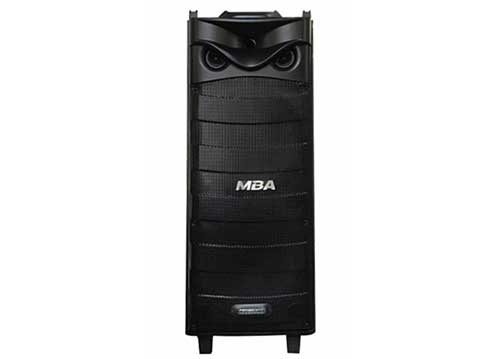 Loa di động MBA 6207, loa kéo bass đôi, công suất đạt đỉnh 500W