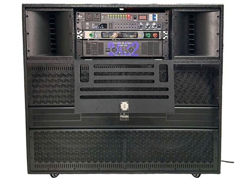 Loa điện karaoke KP31-0825, 2 bass 50