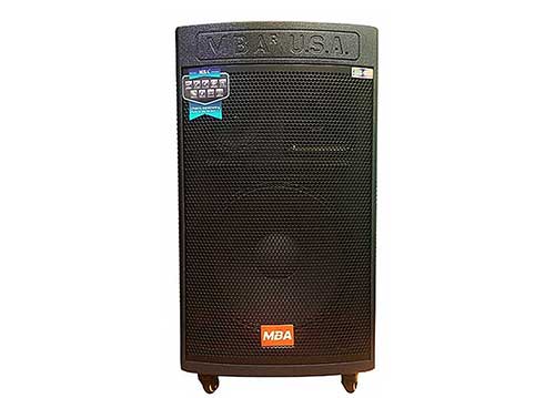 Loa kéo MBA DSP19 plus, loa gỗ hát karaoke, công nghệ từ Mỹ
