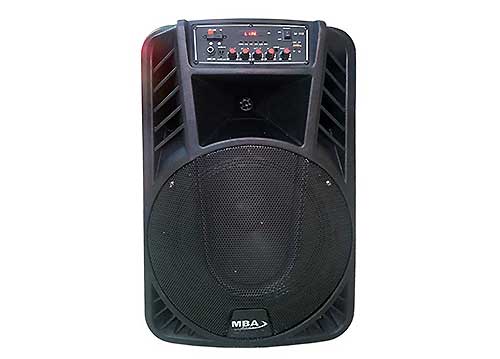 Loa kéo MBA M112 - loa kéo karaoke cỡ 3 tấc - công suất đỉnh 300W
