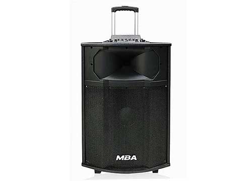 Loa kéo MBA SA-8083, loa hát karaoke thùng gỗ, công suất thực 300W