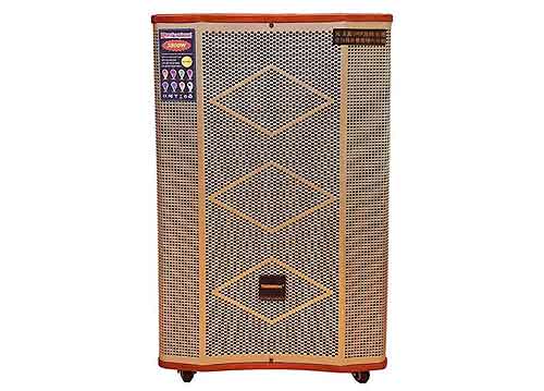 Loa kéo Temeisheng ED151-15, loa karaoke vỏ gỗ, bass 4 tấc