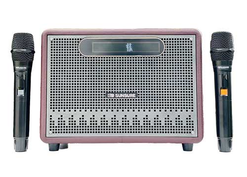 Loa xách tay Sunsure MK6, kèm 2 micro