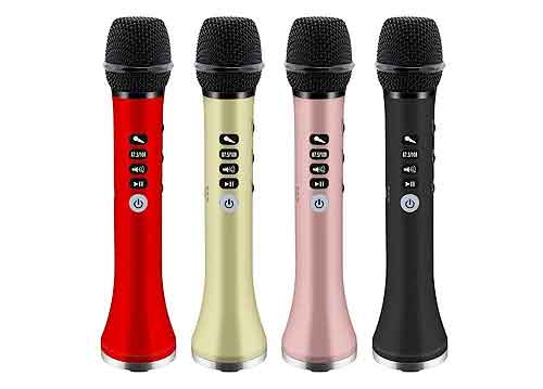 Mic karaoke bluetooth L-698, thiết kế độc đáo, RMS 15W