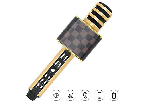 Mic karaoke bluetooth SDRD SD-18, hát hay - âm thanh to rõ