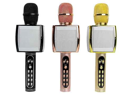 Mic karaoke bluetooth SU-YOSD YS-91, vỏ hợp kim - rất nhạy
