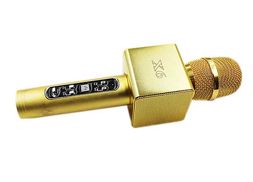 Microphone Karaoke Kèm Loa 3 IN 1 KTV X6