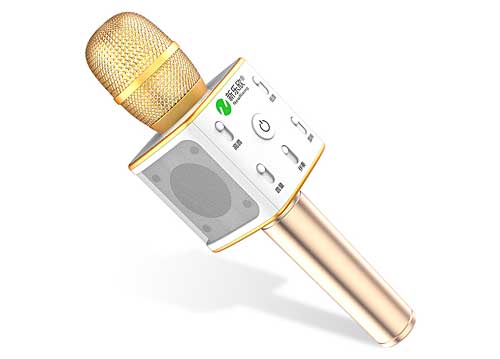 Microphone Karaoke Kèm Loa New Rixing NR-K7