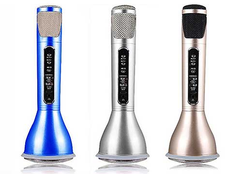 Microphone Karaoke - Loa Bluetooth Tuxun KTV K068i