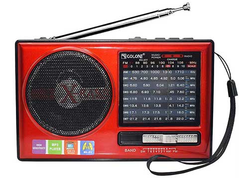 Radio GOLON RX-377BT, 9 băng tần