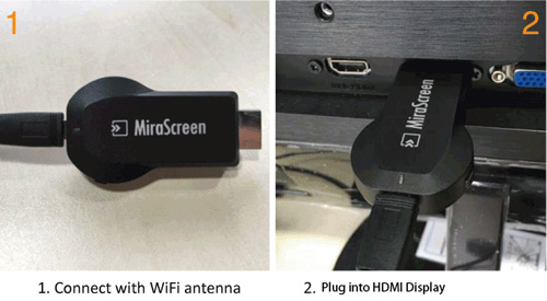 Làm thế nào để sử dụng HDMI MiraScreen