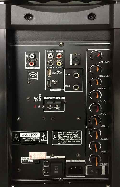 Loa kéo di động Bose BT-290 4 tấc