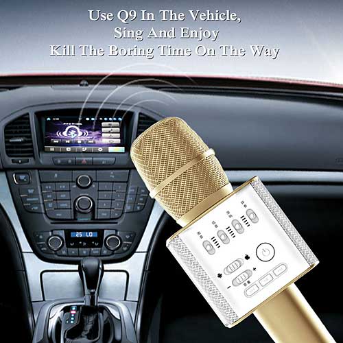 Microphone Karaoke Kèm Loa MICGEEK Q9