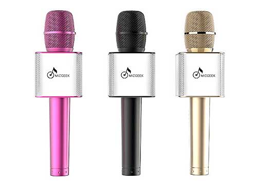 Microphone Karaoke Kèm Loa MICGEEK Q9