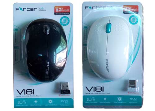 Chuột Máy Tính Không Dây Forter V181 Chính Hãng