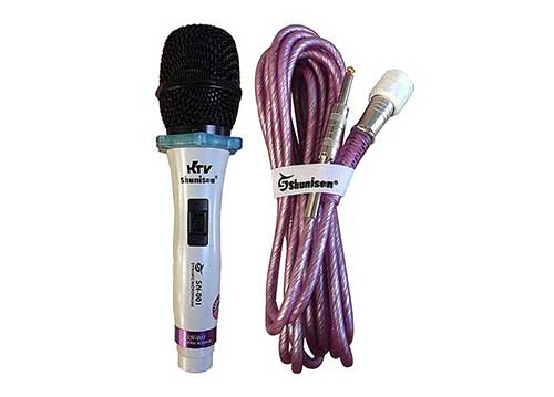 Cung cấp Micro có dây, dùng hát karaoke/ MC Cung cấp Micro có dây, dùng hát karaoke/ MC