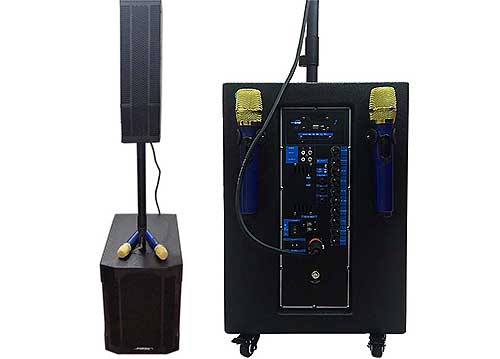 Loa array di động BOSE WML AK-780, loa thùng gỗ, công suất max 500W