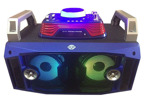Loa bluetooth karaoke DJ-717 công suất lớn
