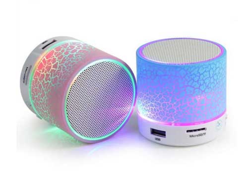 Loa Bluetooth Mini HDL-600 Có Đèn Led