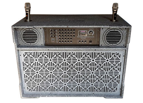 Loa điện 6 cổng cắm mic, cấu hình mạnh, công suất max 1400W