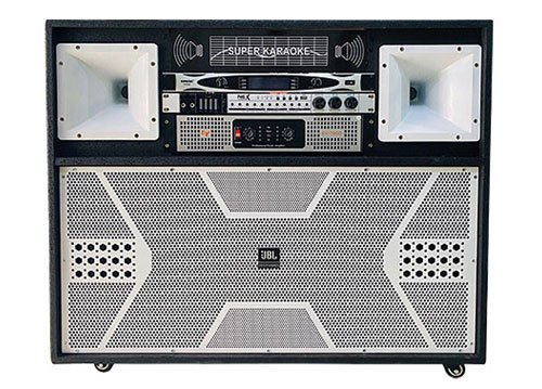 Loa điện di động T-469, loa hát karaoke cao cấp, max 1400W