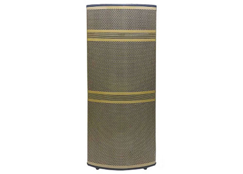 Loa điện karaoke 218 plus, loa vỏ gỗ 2 bass 5 tấc, max 1200W