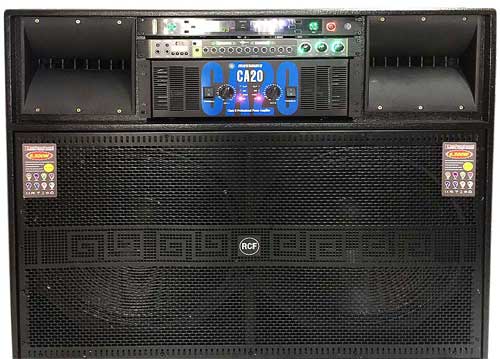 Loa điện RCf F218A, 2 bass 5 tấc, công suất cực lớn