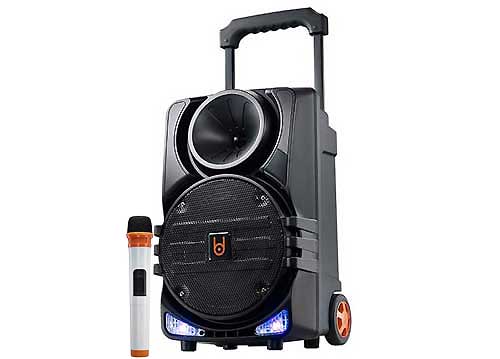 Loa kéo BD-H0863YS, loa di động karaoke 2.5 tấc, công nghệ từ Đức