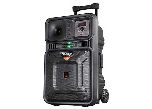 Loa kéo BD-H1576, loa karaoke công nghệ Đức, công suất tối đa 600W