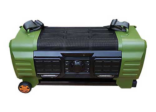 Loa kéo di động BD-H068Y, loa karaoke du lịch, kèm 1 mic