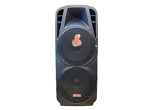 Loa kéo di động BOCK A39D, loa kéo bass đôi karaoke, công suất 800W