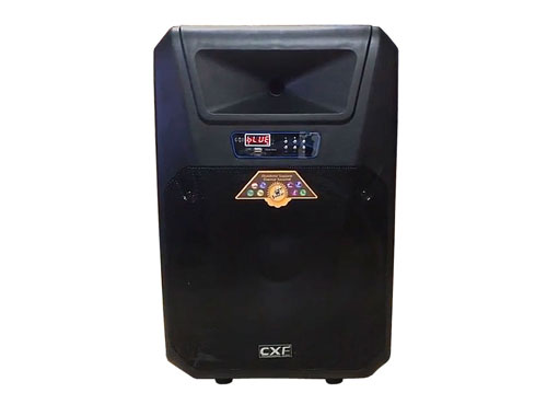 Loa kéo CXF 1509T, loa karaoke di động, công suất tối đa 400W