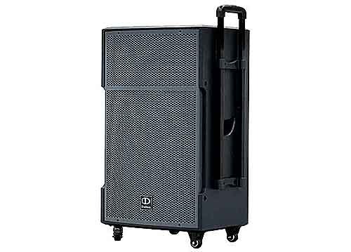 Loa kéo di động Dalton TS-15G500, loa karaoke thùng gỗ, max 500W