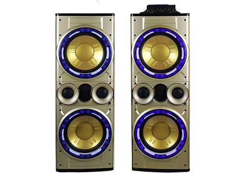 Loa Kéo Di Động MBA JL-212D Bass Đôi
