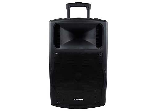 Loa kéo di động Ronamax T18, loa karaoke vỏ nhựa, bass 5 tấc