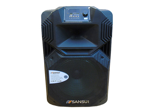 Loa kéo di động Sansui SS1-12, loa karaoke 2 đường tiếng