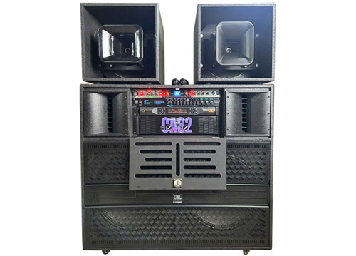 Loa kéo điện KP-28525, 2 bass 50