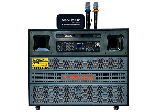 Loa kéo điện Nanomax Pro-603, 2 bass 40