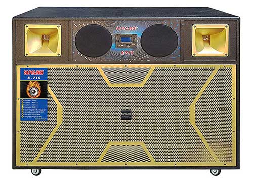 Loa kéo điện Suyang K-715 3 đường tiếng