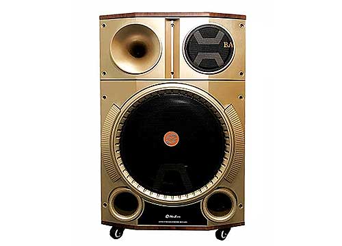 Loa kéo Hoxen LE-15T, loa karaoke di động, micro set được tần số