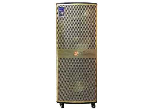 Loa kéo Hoxen LP215, loa karaoke thùng gỗ, công suất max 800W