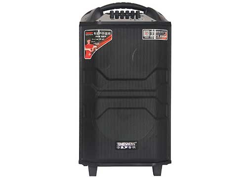 Loa kéo karaoke Temeisheng QX-1229, vỏ nhựa 3.5 tấc, max 300W