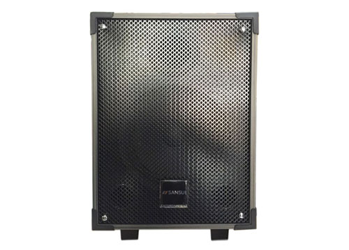 Loa kéo mini Sansui 800A, loa karaoke thùng gỗ, bass 2 tấc