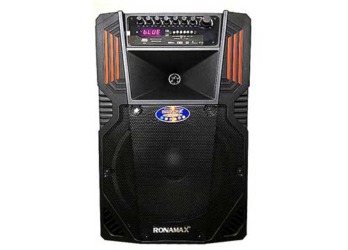 Loa kéo Ronamax F15, loa karaoke di động, công suất tối đa 600W