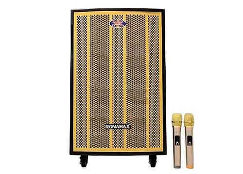 Loa kéo Ronamax KMR-15, loa karaoke đời mới, bass 4 tấc