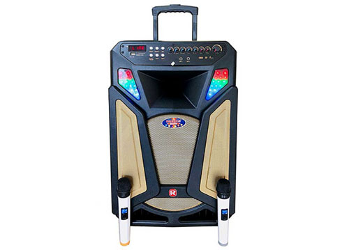 Loa kéo Ronamax L15A, loa karaoke di động - bass 4 tấc