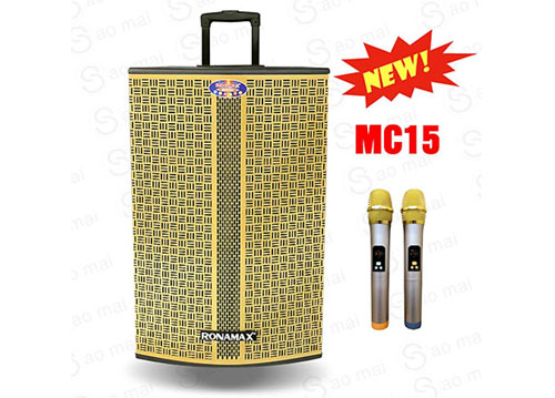 Loa kéo Ronamax MC15, loa chuyên dùng hát karaoke, max 500W