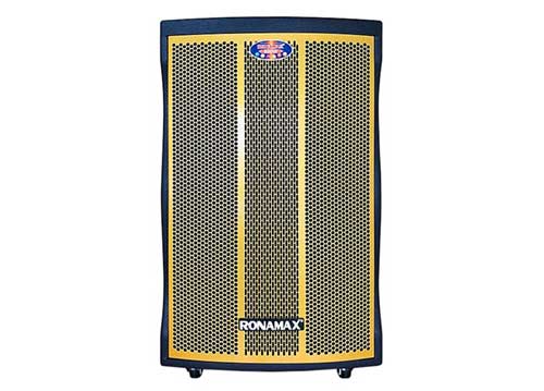 Loa kéo Ronamax MF15, loa karaoke thùng gỗ, âm thanh siêu trầm