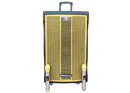 Loa kéo Ronamax MT15, loa karaoke di động, bass 4 tấc