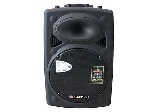 Loa kéo Sansui A15-90, loa vỏ nhựa bass 4 tấc, max 450W
